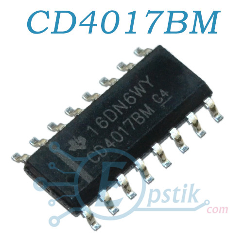CD4017BM мікросхема стандартної логіки SOP16