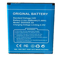 Акумулятор для Doogee X5, X5 Pro, X5S 3000mAh original PRC