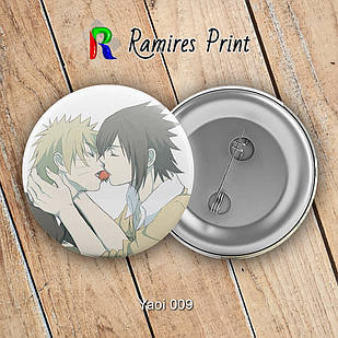 Значок 32 мм Аніме Art Yaoi 009