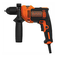 Дриль ударний + кейс 710 Вт BLACK+DECKER BEH710K-QS (США/Китай)