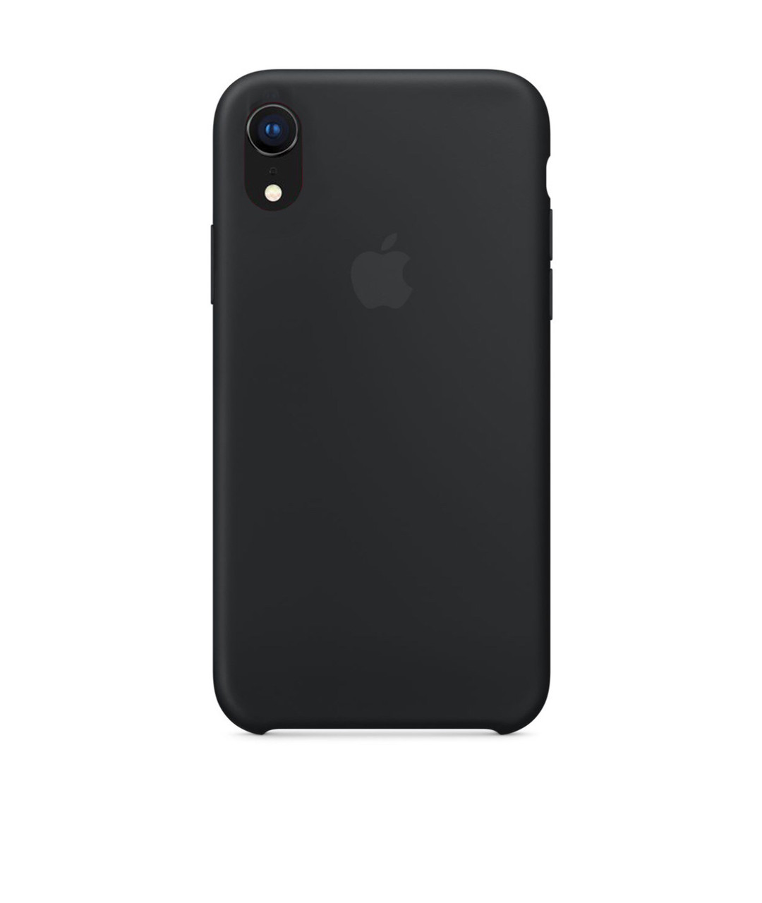 Силиконовый чехол для iPhone XR Черный / Silicon case iphone xr - фото 1 - id-p1084485967