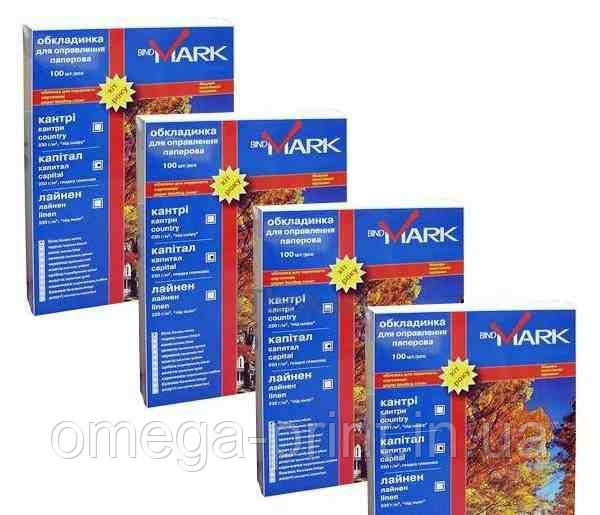Обкладинка bindMARK Кантрі А4, блакитні