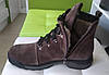 STTOPA деми зима. Висота 14 см. Розміри 41-45. Черевики великих розмірів із натуральної шкіри. 217-4145 Коричневі, фото 3