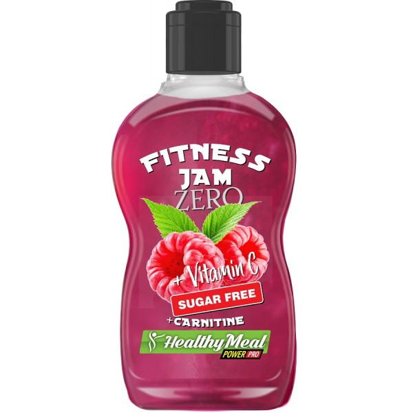 Джем Fitness Jam ZERO Power Pro + Carnitine 200 г Малина, фото 1