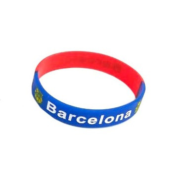 Силіконовий браслет FC Barcelona, фото 1