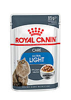 Влажный корм Royal Canin Ultra Light для кошек, 0,085КГ 12шт
