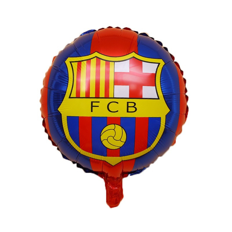Куля надувний фольгований Barcelona, фото 1
