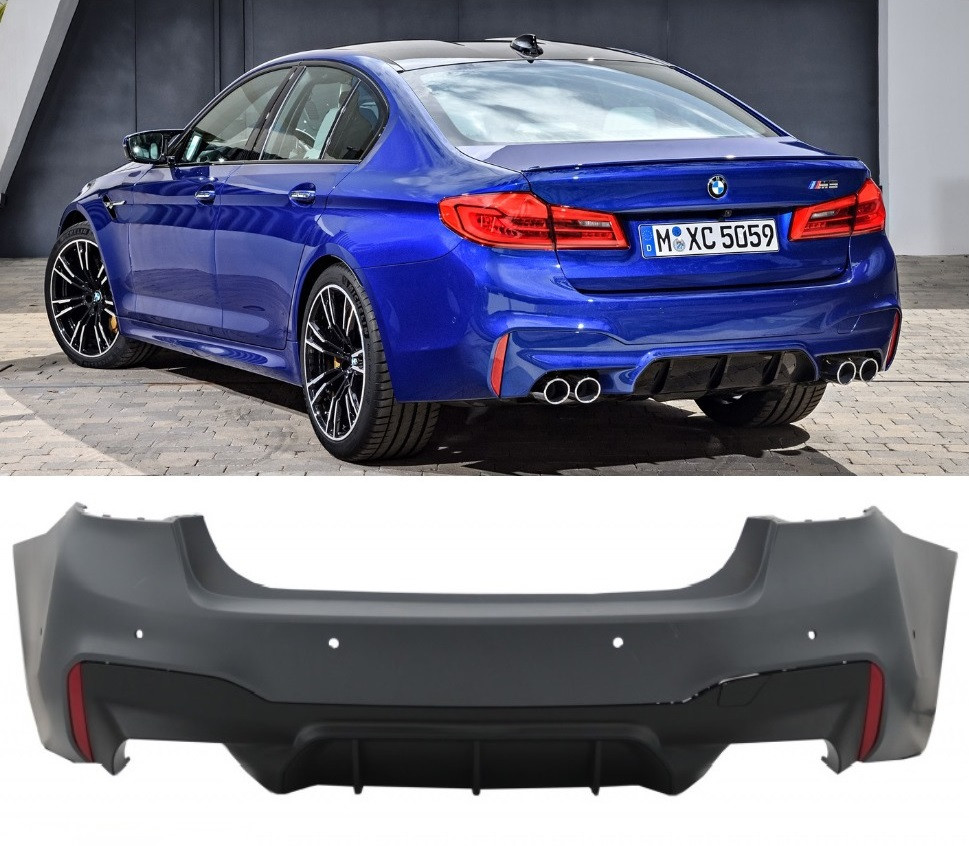 Задній бампер BMW G30 тюнінг обвіс стиль M5 F90 (54)