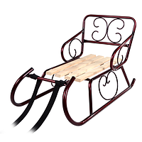 Санки дитячі Смерека Бордовий