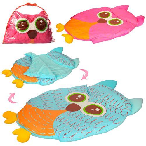 Дитячий спальний мішок Сова PF806 102-76 см для хлопчиків і дівчаток, фото 1