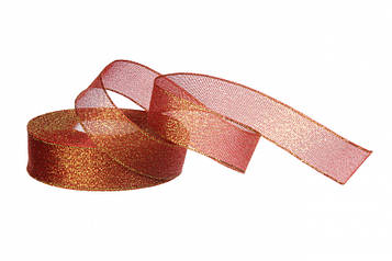 Стрічка парчова 2,5 см №26 (моток)