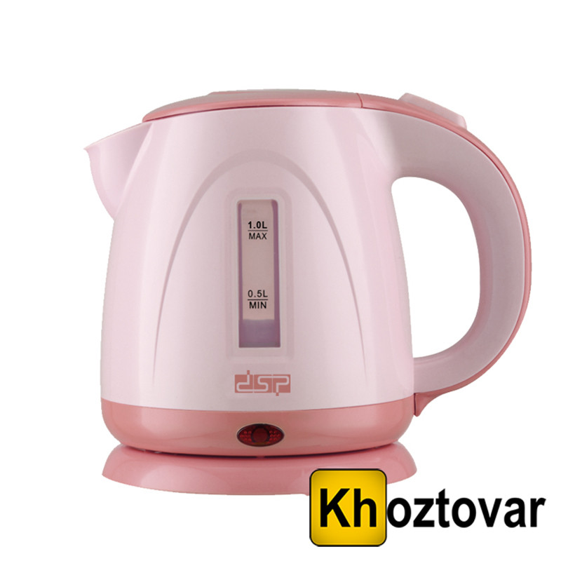 Чайник электрический DSP KK-1128 | 1 л Розовый - фото 1 - id-p1084534591