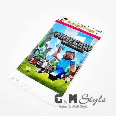 Скатертина одноразова Minecraft для свята