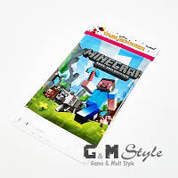 Скатертина одноразова Minecraft для свята