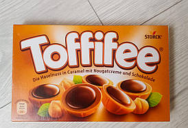 Цукерки Toffifee фундук в карамелі кремовою нугою і шоколадом 125g Storck Німеччина