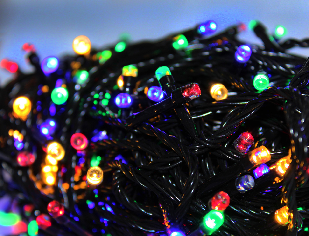 Гірлянда світлодіодна 7м Multi Function 101 LED різнокольорове світло