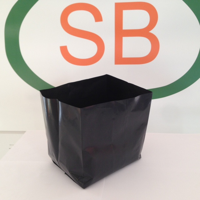 Горшок пакет пластиковый для растений черный 46.8 л Украина - фото 1 - id-p1084582095