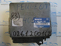 Блок керування двигуном Peugeot 205 1.9gti 0261200162 No83