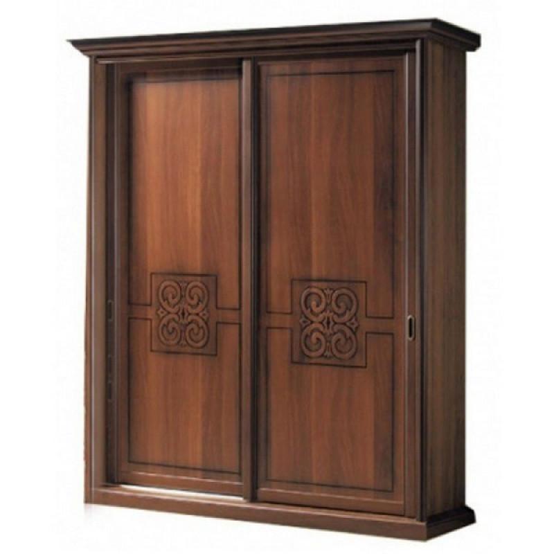 Шафа-купе дводверна 1,9 в спальню з ДСП/МДФ З-3 Скай, фото 1