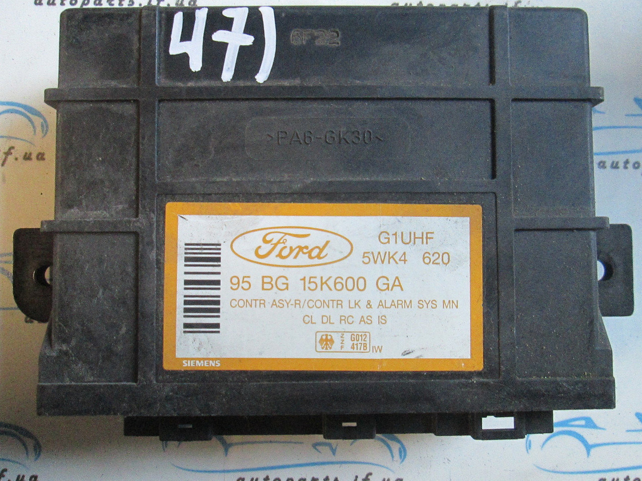 Блок комфорту Ford Mondeo 95BG15K600GA No47
