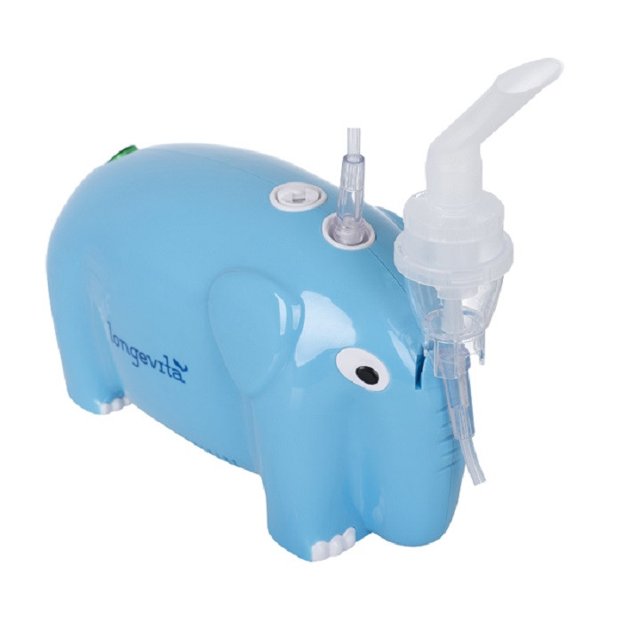 Інгалятор компресорний, небулайзер дитячий Longevita CNB69012 Синій