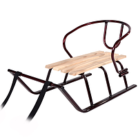 Санки дитячі Лайка + спинка