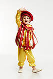 Дитячий карнавальний костюм для хлопчика «Ліхтарик» 110-120 см, червоний, фото 2