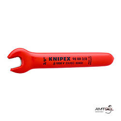 Ключ гайковий ріжковий 3/8" 1000V — Knipex 98 00 3/8"