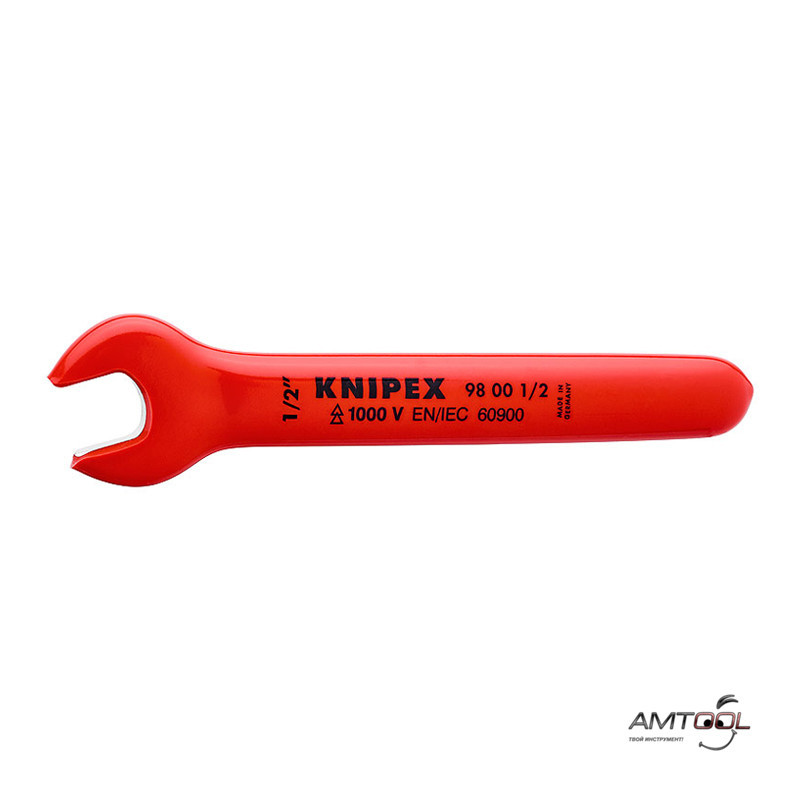 Ключ гайковий ріжковий 9/16" 1000V — Knipex 98 00 9/16"