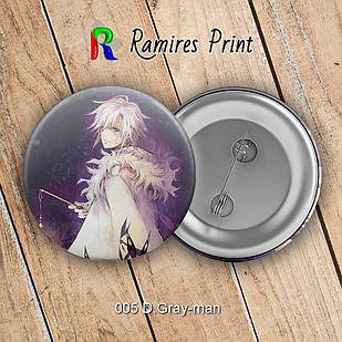 Значок 32 мм Аніме D. Gray-man 005