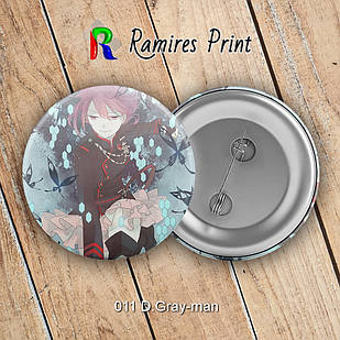 Значок 32 мм Аніме D. Gray-man 011