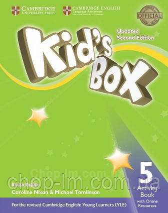 Kid's Box Updated Second Edition 5 Activity Book with Online Resources / Робочий зошит
