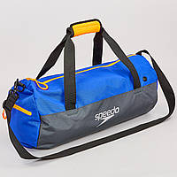 Сумка спортивная SPEEDO DUFFEL BAG (PL, р-р 50х24х24см, синий-серый)