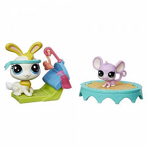 Ігровий набір Littlest Pet Shop Спортивний дует Hasbro C1201/C2100