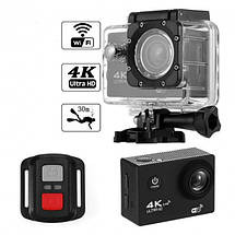 Екшн камера F60R — Full HD 4K Wi-Fi з пультом ДК, фото 2