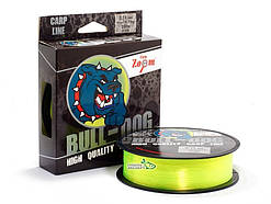 Волосінь Carp Zoom Bull-Dog Fluo Carp Line 300м 0,22мм 6,9 кг салатова