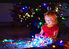 Гірлянда лінза 100LED 9м Мікс (RD-7159), Новорічна бахрама, Світлодіодна гірлянда, Вулична гірлянда, фото 4