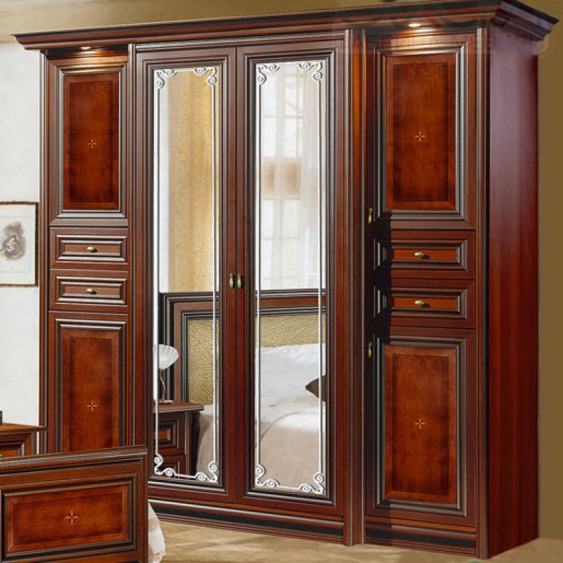 Шафа 4Д в спальню з ДСП/МДФ Марго Скай, фото 1