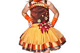Дитячий карнавальний костюм для дівчинки Білочка «Вигадка» на зріст 115-125см, 130-140 см, рудий, фото 4
