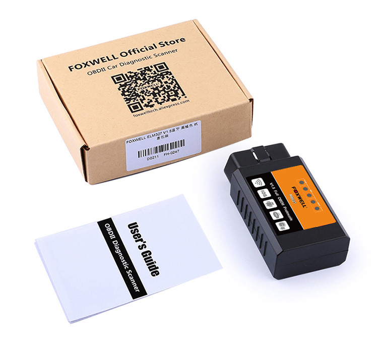 ELM327 FOXWELL FW601 wi-fi ver.1.5 OBDII сканер-адаптер для диагностики автомобиля - фото 4 - id-p1023154576