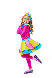 Дитячий карнавальний костюм для дівчинки Цукерка «Зефірка» 130-140 см, кілька кольорів, фото 3