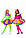 Дитячий карнавальний костюм для дівчинки Цукерочка «Зефирка» 130-140 см, кілька квітів, фото 6
