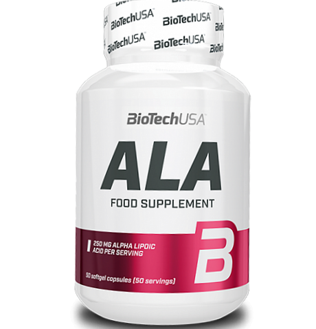 ALA Alpha Lipoic Acid BioTech 50 капсул