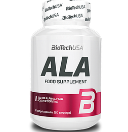 ALA Alpha Lipoic Acid BioTech 50 капсул