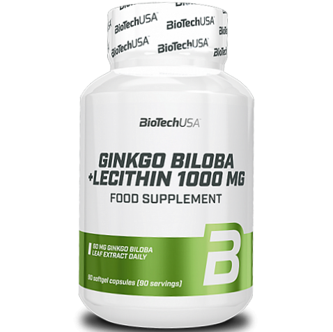 Ginkgo Biloba + Lecithin BioTech 90 таблеток