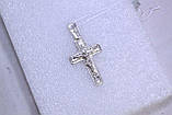Хрест срібло 925 проби АРТ3061, фото 2