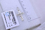 Хрест срібло 925 проби АРТ3061, фото 4