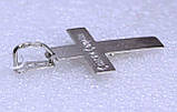 Хрест срібло 925 проби АРТ3061, фото 6