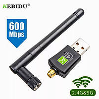 Wifi адаптер Kebidu 5/2.4 Ghz двухдиапазонный RTL8811CU Free driver version