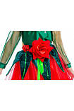 Дитячий костюм для дівчинки «Розочка червона» 115-125 см, червоний, фото 4